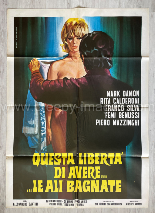 Dolce pelle di donna / Questa libertà di avere... le ali bagnate - Italienisches Due-Fogli (2F)